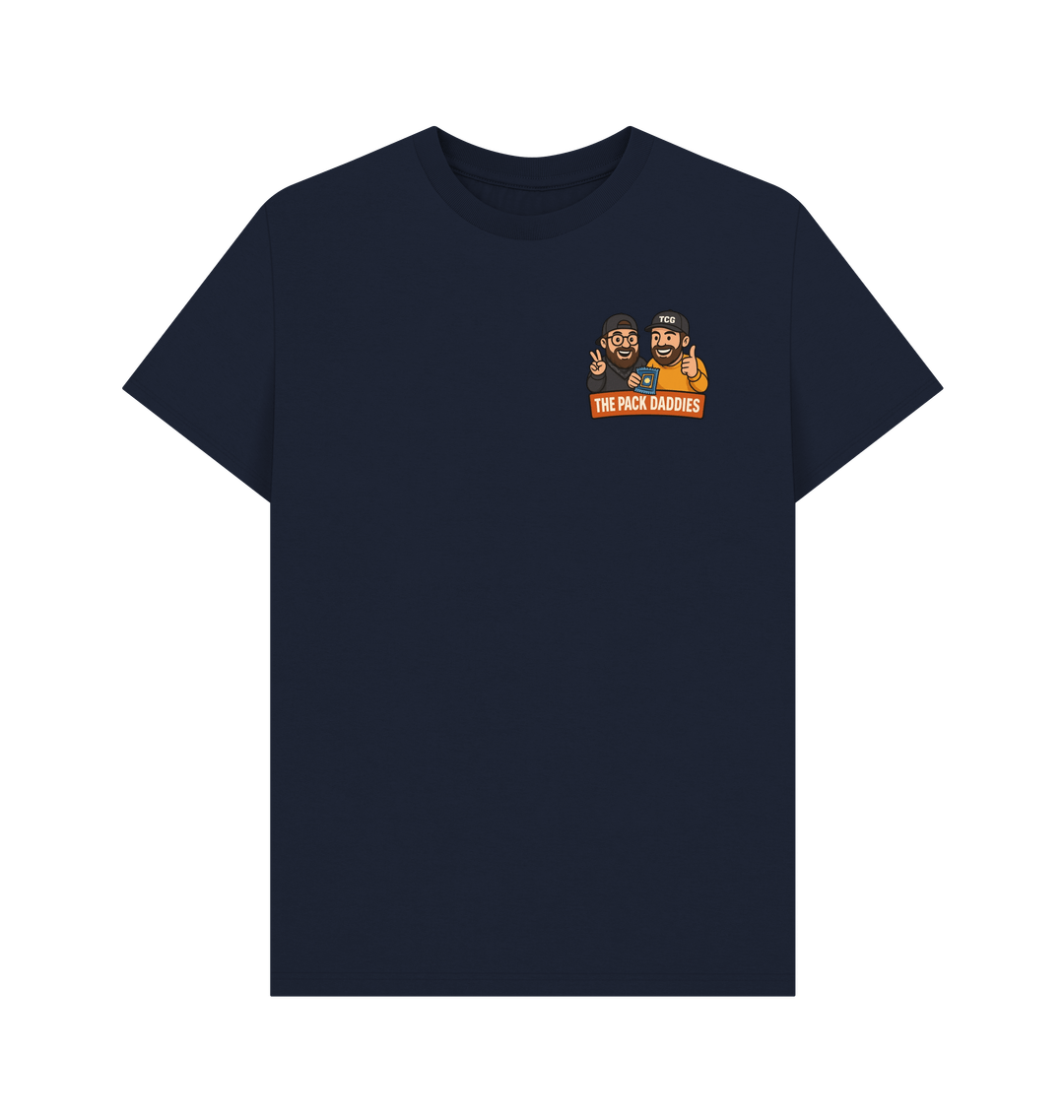 Navy Blue Printed T-shirt