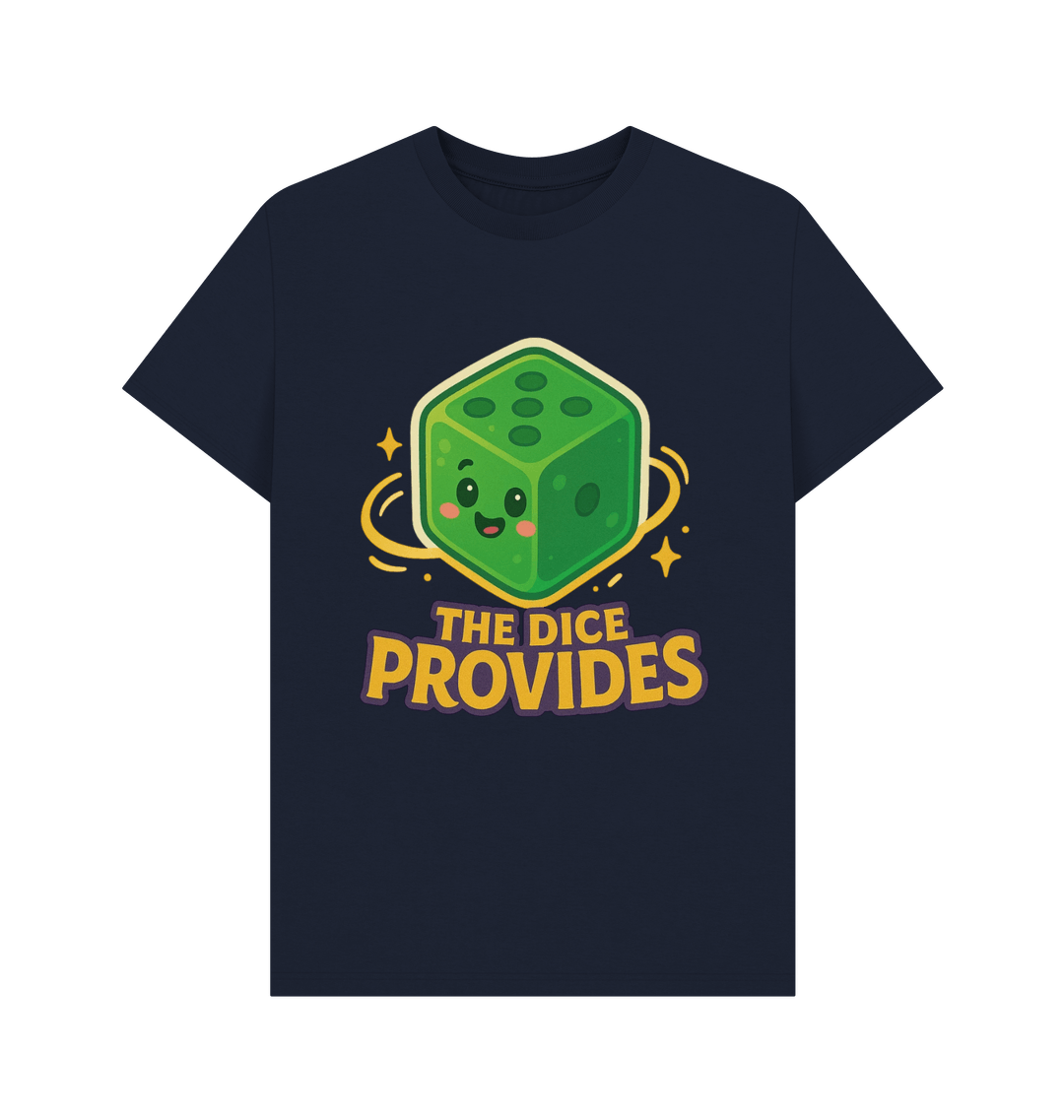 Navy Blue Printed T-shirt
