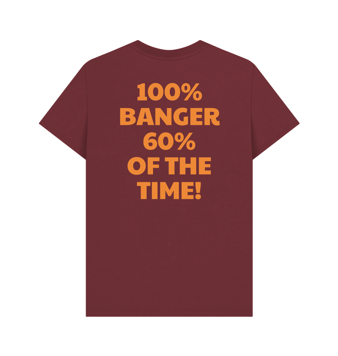 Red Wine Printed T-shirt