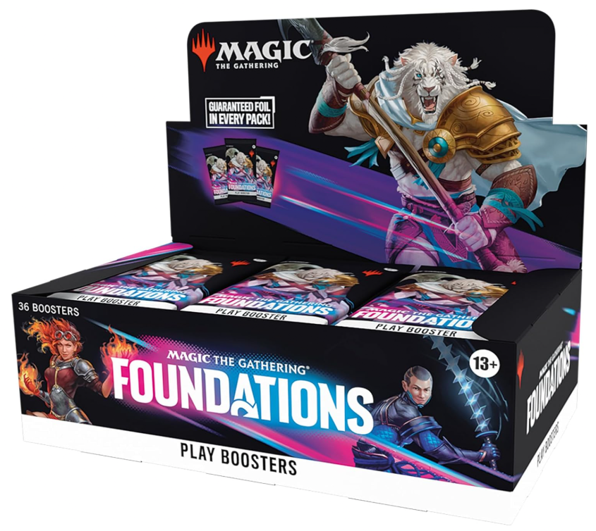 Sealed Magic The Gathering Foundations Play Booster Box – 36 packs