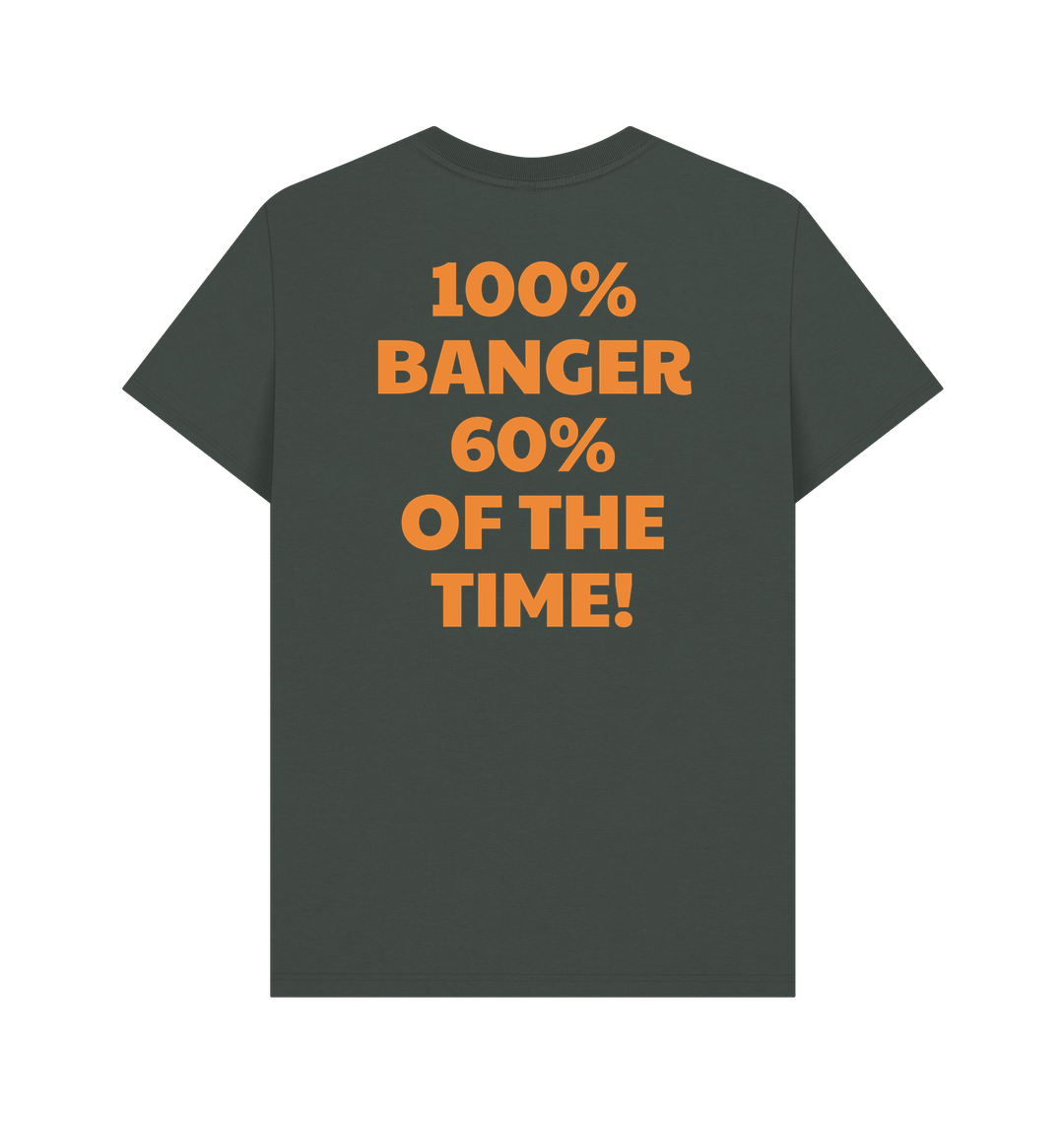 Dark Grey Printed T-shirt